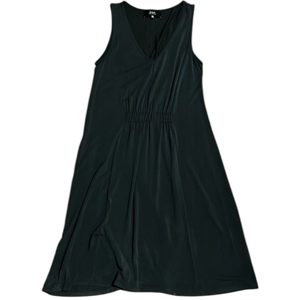 Anthropologie COA Black Sleeveless Sun Dress Size XS
